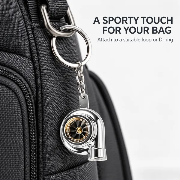 Turbo_Style_Metal_Keychain,_Chrome_Finish_Keyring,_Gift_for_Car_Enthusiasts