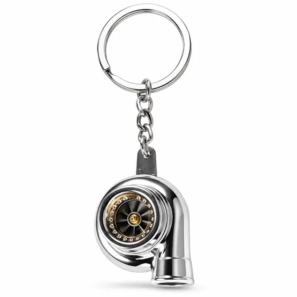 Turbo_Style_Metal_Keychain,_Chrome_Finish_Keyring,_Gift_for_Car_Enthusiasts