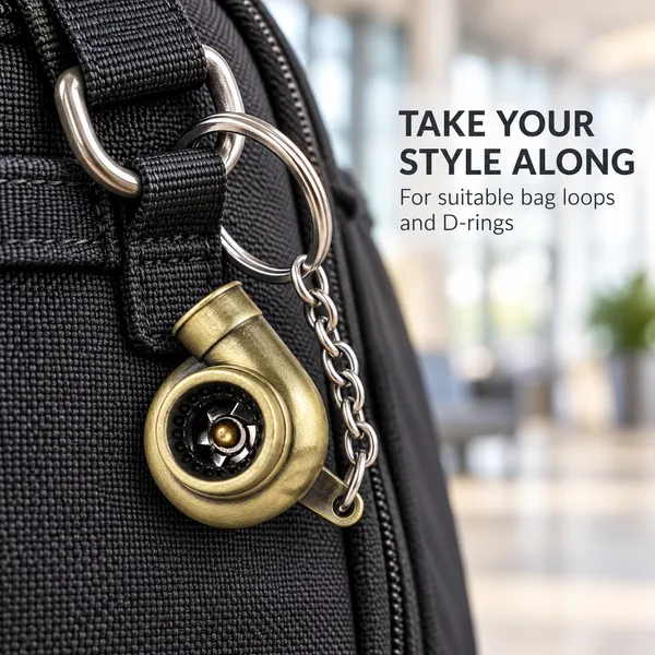Turbo_Style_Metal_Keychain,_Gold_Finish_Keyring,_Gift_for_Car_Enthusiasts