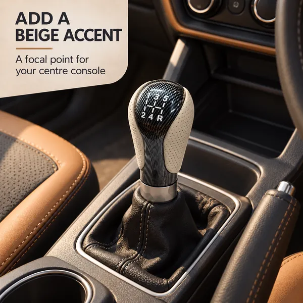Universal_5-Speed_Manual_Gear_Shift_Knob,_Biege_Leather_and_Carbon_Look_Finish