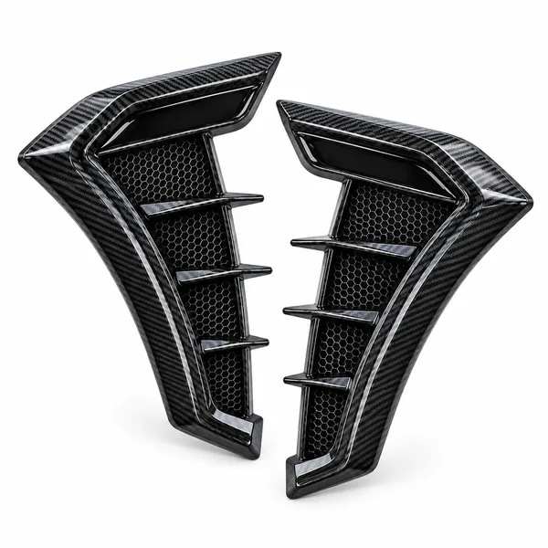 2-Pack_Carbon_Black_Sports_Car_Air_Vent_Trim_HD-717_Decorative_Styling