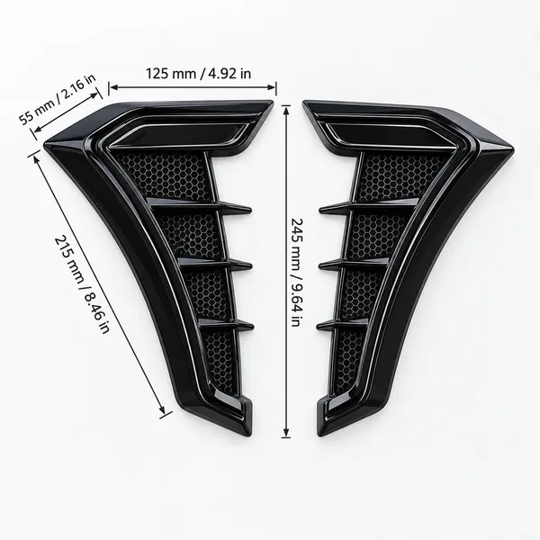 2-Pack_Glossy_Black_Sports_Car_Air_Vent_Trim_HD-717_Decorative_Styling
