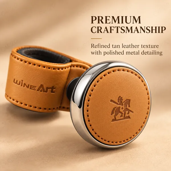 Orange_Brown_Leather_Ergonomic_Steering_Wheel_Spinner_Knob_For_Cars