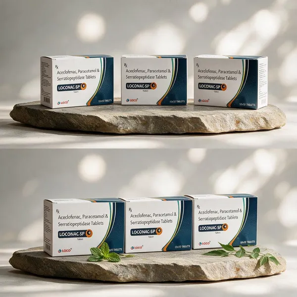 Loconac-SP_Aceclofenac_Paracetamol_Serratiopeptidase_Tablets