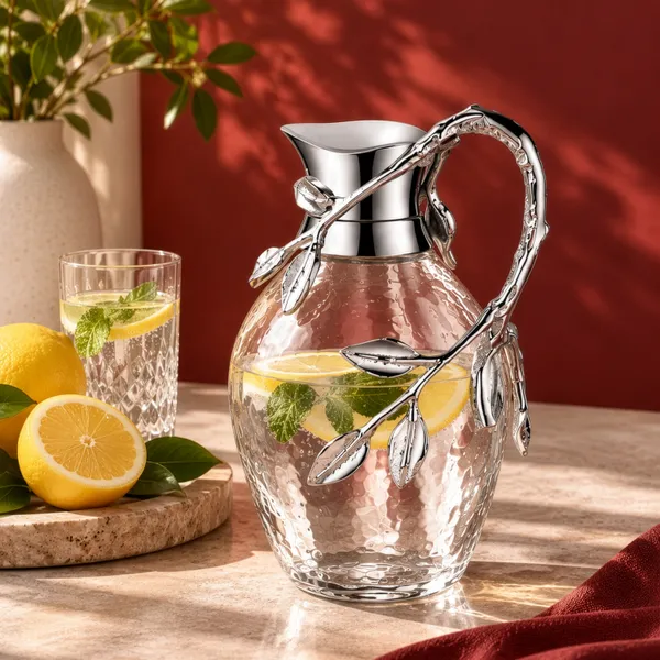Glass_Decorative_Leaf_Pattern_Water_Pitcher