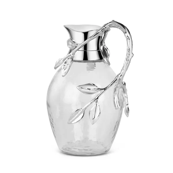 Glass_Decorative_Leaf_Pattern_Water_Pitcher