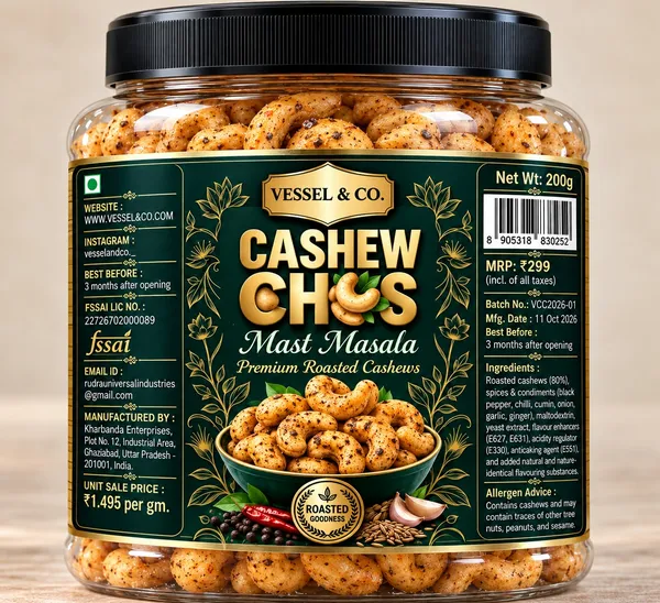 Vessel_&_Co._Mast_Masala_Roasted_Cashews_200_G