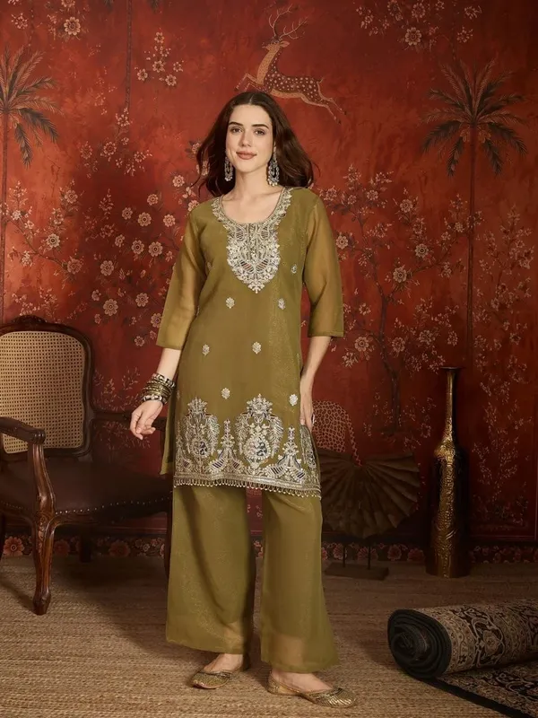 Women’s_Green_Embroidered_Kurta_Palazzo_&_Dupatta_Set