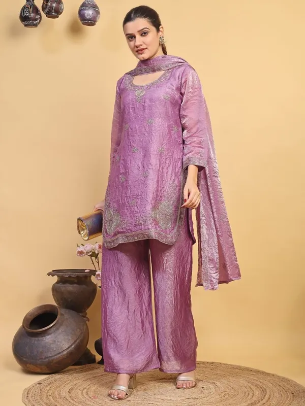 Women’s_Lavender_Purple_Embroidered_Kurta_Palazzo_&_Dupatta_Set