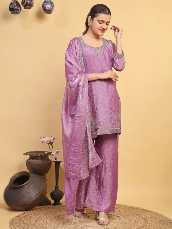 Women’s_Lavender_Purple_Embroidered_Kurta_Palazzo_&_Dupatta_Set