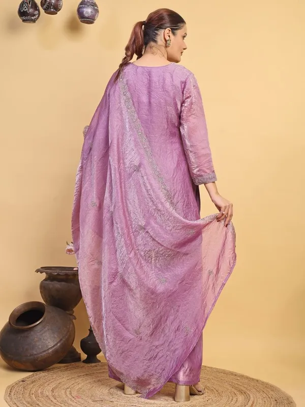 Women’s_Lavender_Purple_Embroidered_Kurta_Palazzo_&_Dupatta_Set