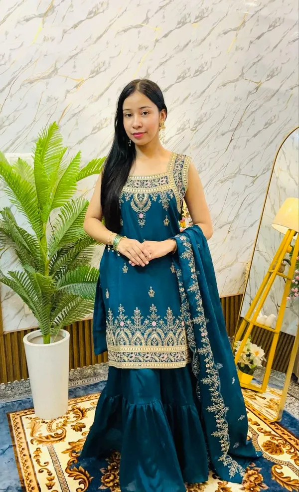 Women’s_Embroidered_Sky-Blue_Anarkali_Kurta_with_Sharara_&_Dupatta_Set