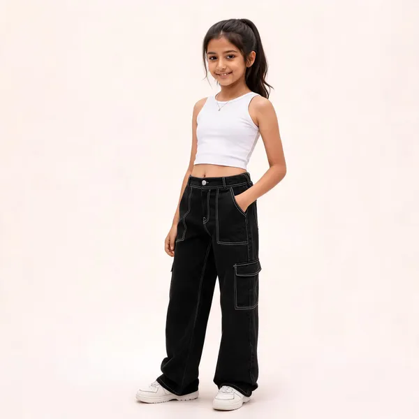 Black_Wide_Leg_Cargo_Pants_For_Girl