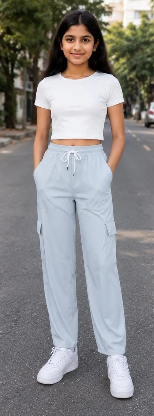 Light_Blue_Relaxed_Fit_Cargo_Pants_for_Girl
