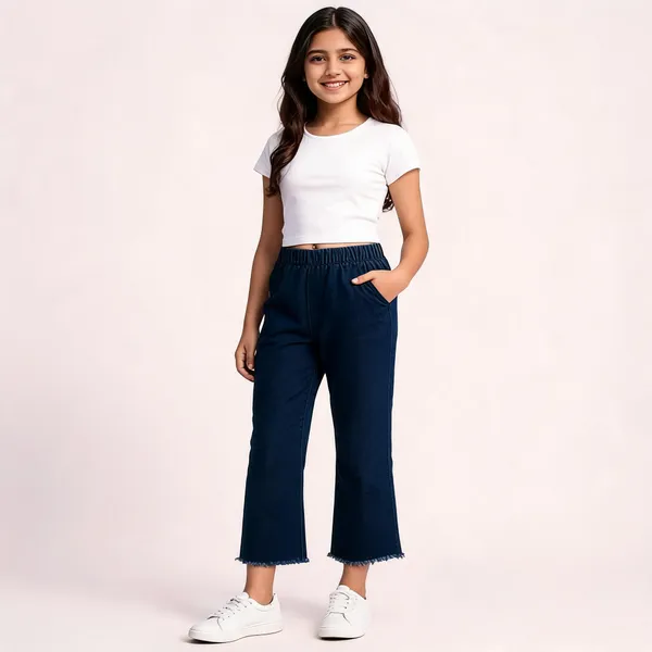 Navy_Denim_Wide_Leg_Cropped_Jeans_for_Girl
