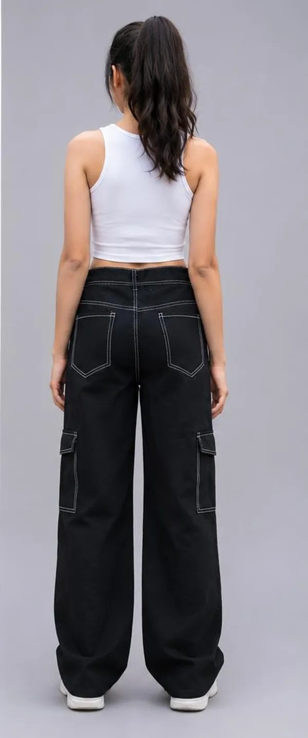 Black_Wide_Leg_Cargo_Pants_For_Girl