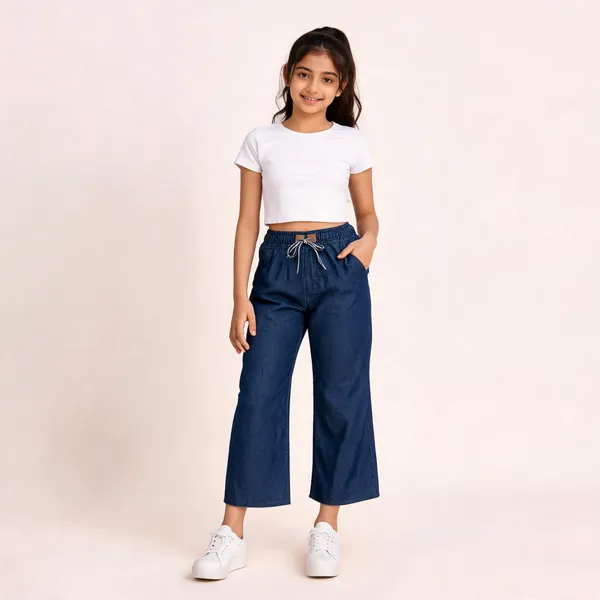 Blue_Denim_Wide_Leg_Cropped_Pants_for_Girl