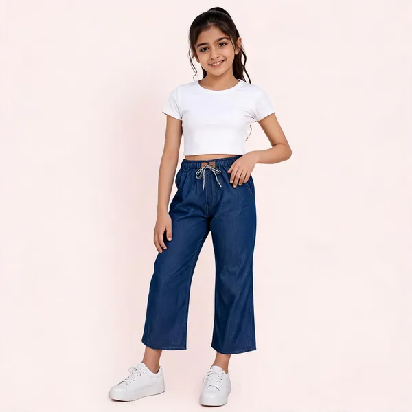 Blue_Denim_Wide_Leg_Cropped_Pants_for_Girl