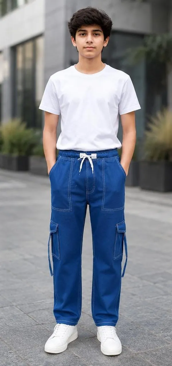 Blue_Relaxed_Fit_Cargo_Pants_for_Boys