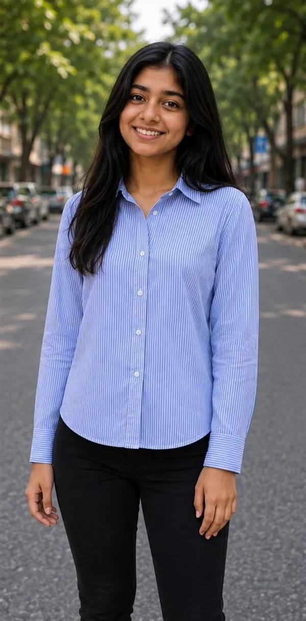 Blue_Striped_Button_Down_Shirt_for_Girl