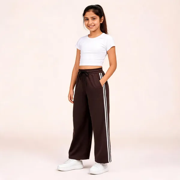 Brown_Wide_Leg_Track_Pants_for_Girl