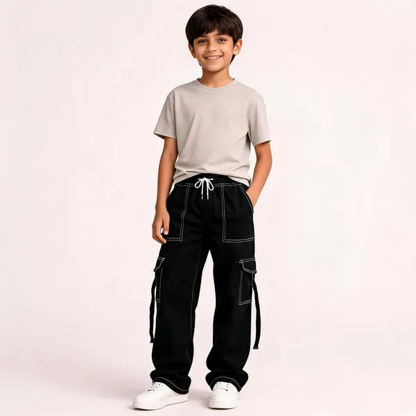 Black_Relaxed_Fit_Cargo_Pants_for_Boys