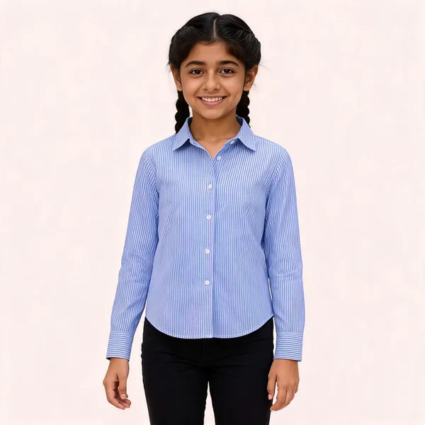 Blue_Striped_Regular_Fit_Shirt_for_Girl