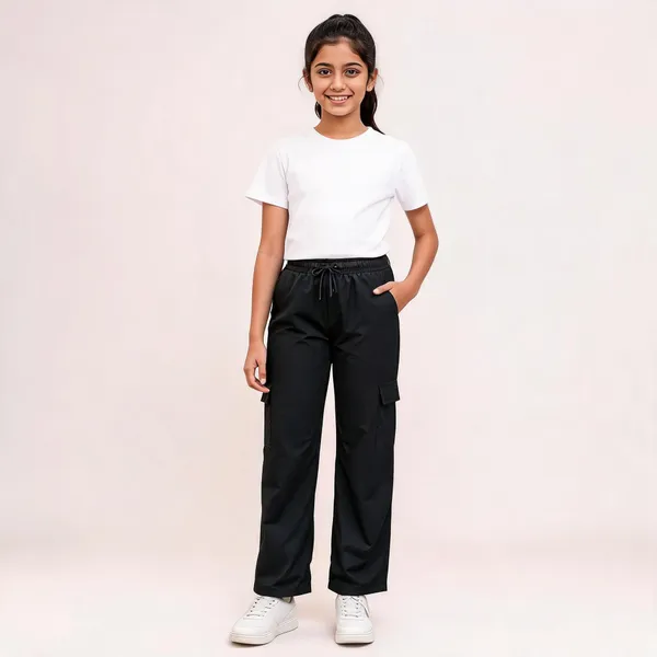 Black_Relaxed_Fit_Cargo_Pants_for_Girl