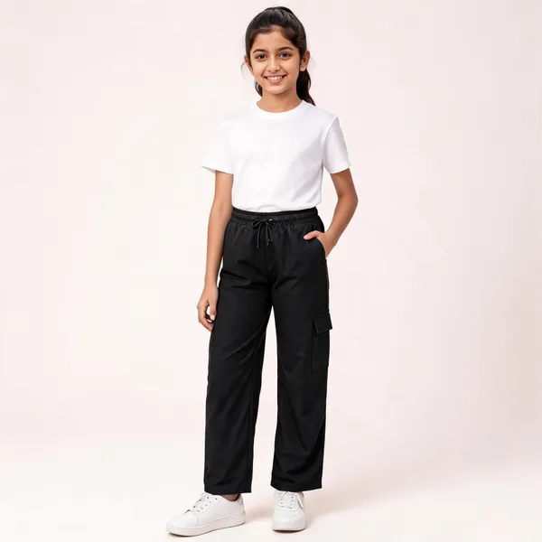 Black_Relaxed_Fit_Cargo_Pants_for_Girl