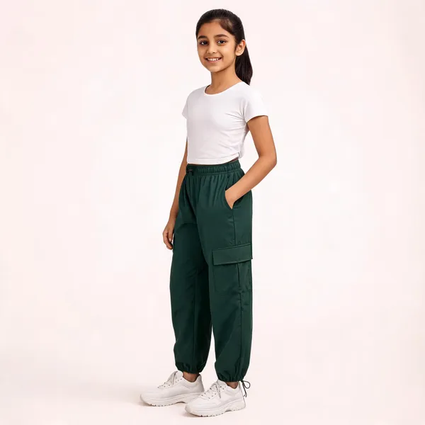 Green_Cargo_Jogger_Pants_for_Girl