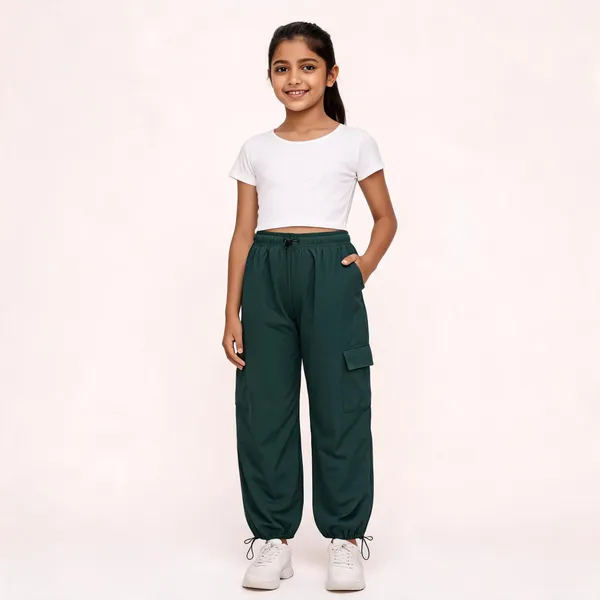 Green_Cargo_Jogger_Pants_for_Girl