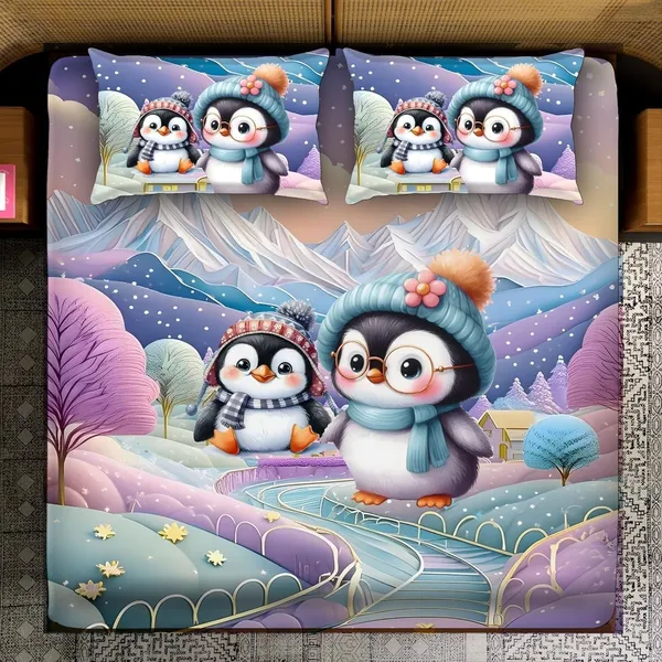 Cotton_Digital_Multicolour_Printed_Super_King_Size_Bedsheet