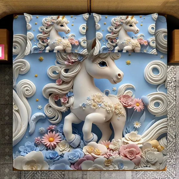 Blue_Cotton_Digital_Print_Super_King_Size_Flat_Bedsheet