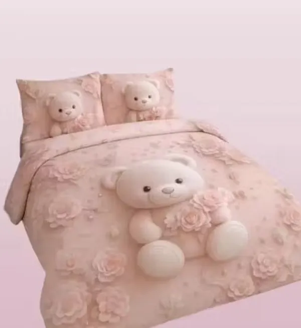 Cotton_Digital_Pink_Printed_Super_King_Size_Bedsheet