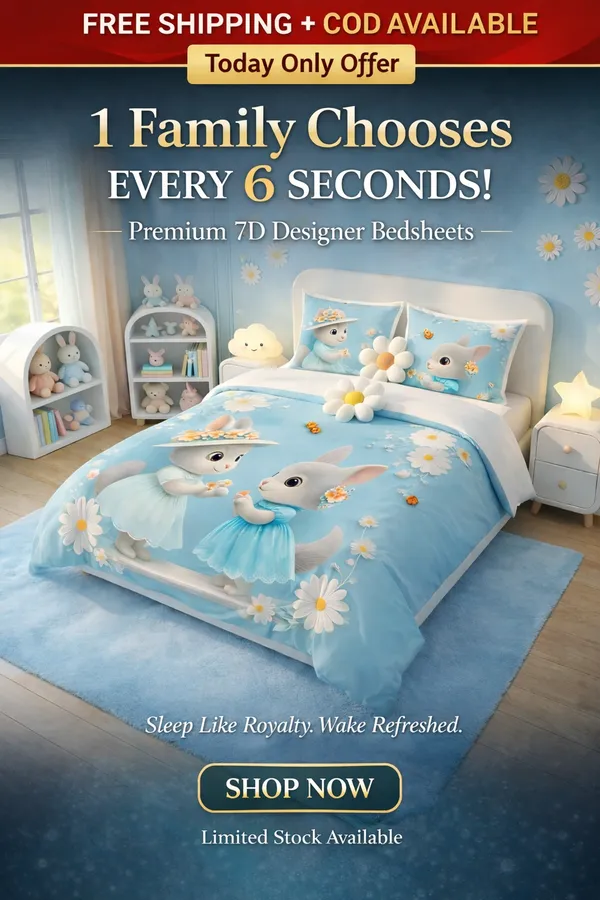 Cotton_Digital_Blue_Printed_Super_King_Size_Bedsheet