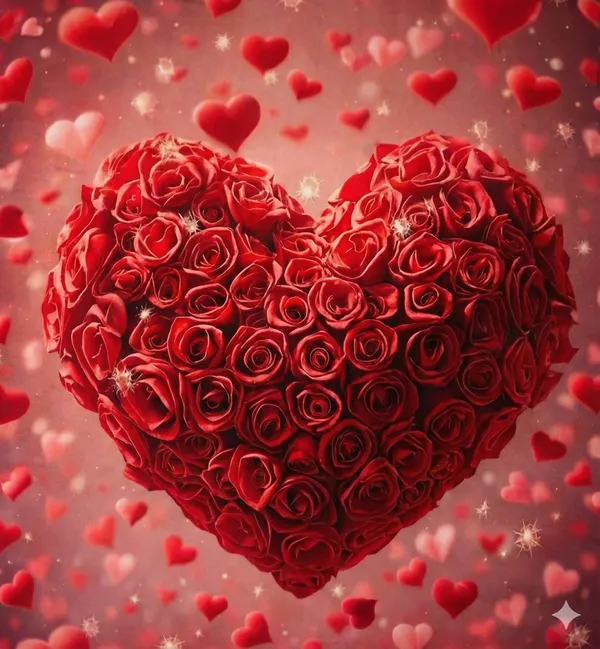 Cotton_Romantic_Red_Heart_Print_Queen_Size_Bedsheet