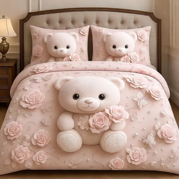 Cotton_Digital_Pink_Printed_Super_King_Size_Bedsheet