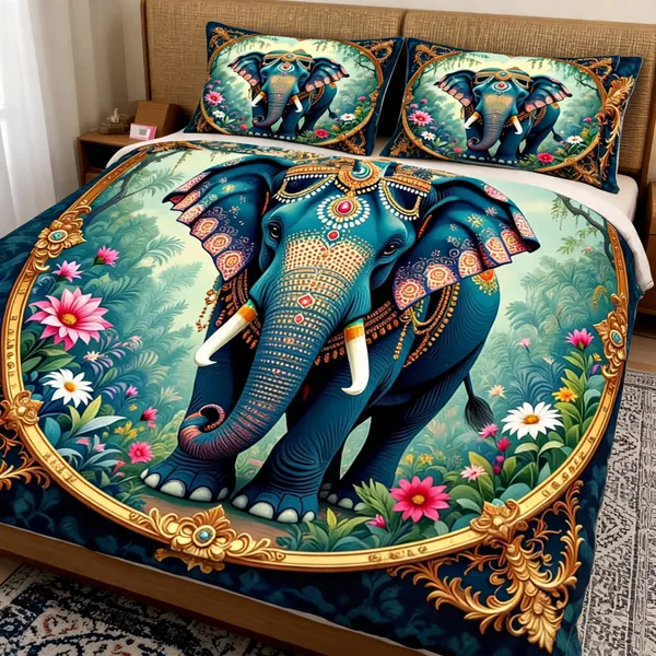 Cotton_Digital_Multicolour_Printed_Super_King_Size_Bedsheet
