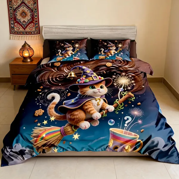 Cotton_Digital_Blue_Hd_Printed_King_Size_Bedsheet