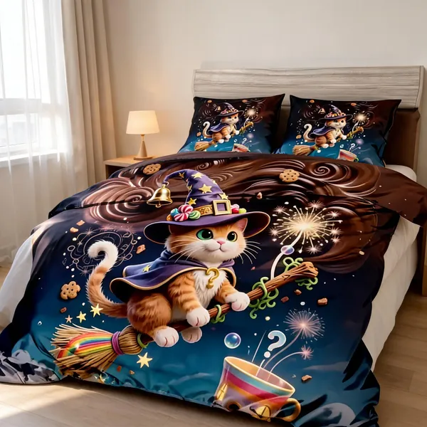 Cotton_Digital_Blue_Hd_Printed_King_Size_Bedsheet