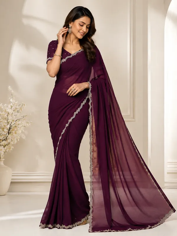 Purple_Embellished_Saree_for_Women