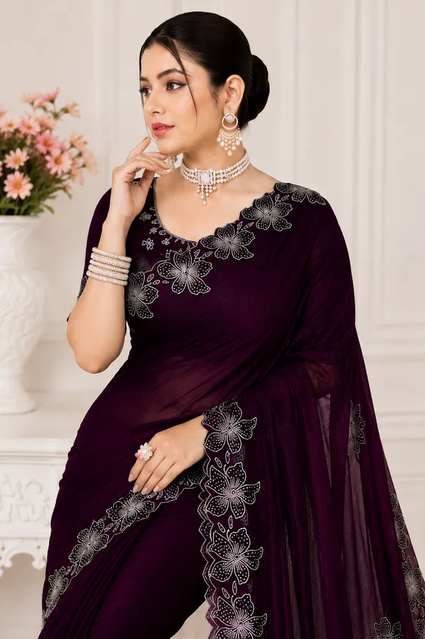 Purple_Embellished_Saree_for_Women
