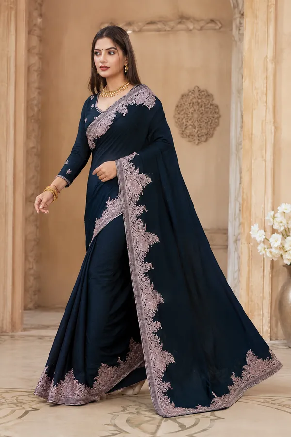 Navy_Embroidered_Saree_for_Women