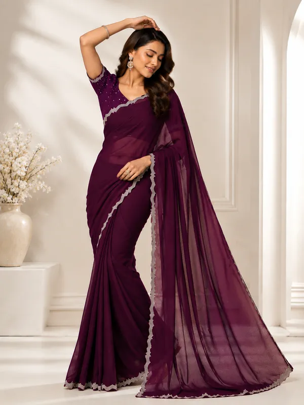 Purple_Embellished_Saree_for_Women