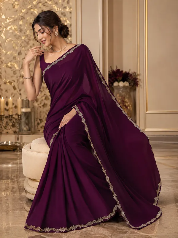 Purple_Embellished_Saree_for_Women