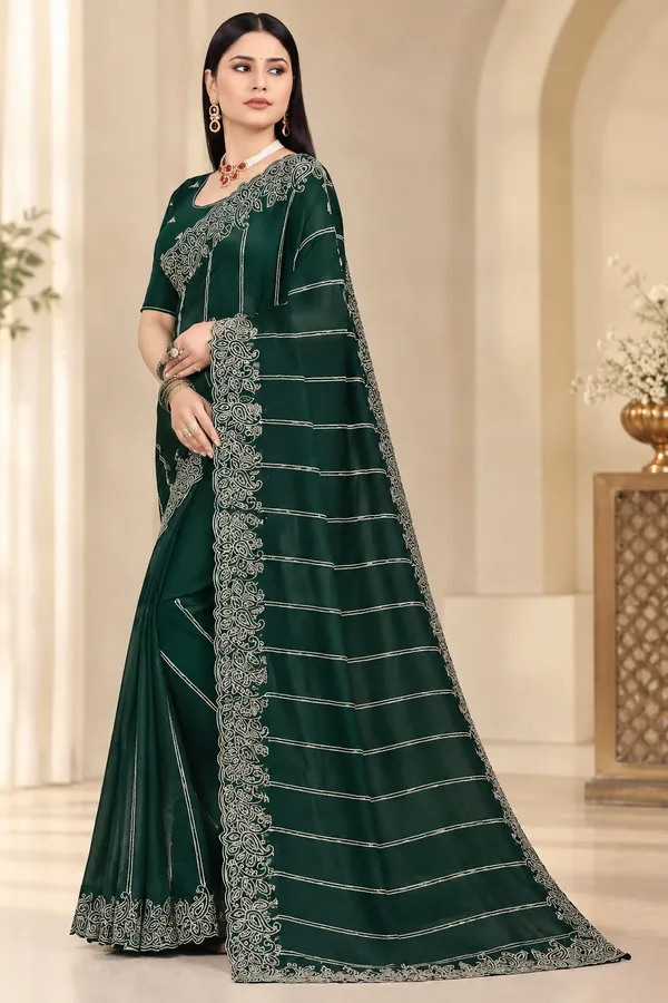 Green_Paisley_Embellished_Saree_for_Women