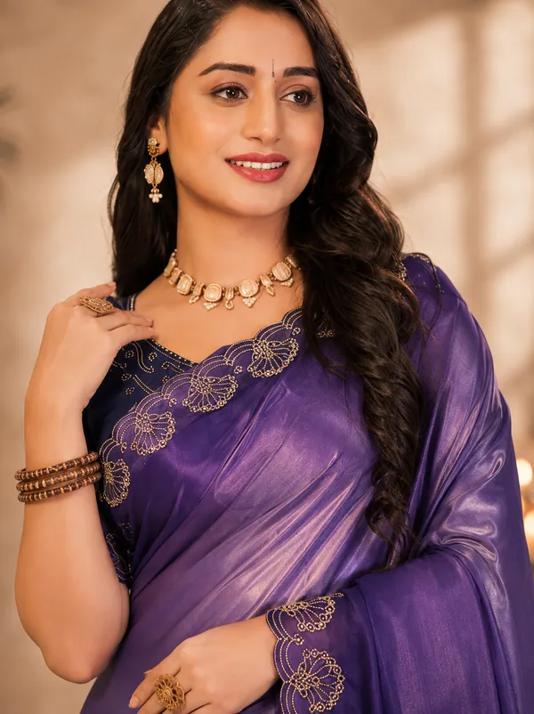 Purple_Sheer_Embellished_Saree_for_Women