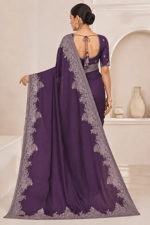 Purple_Embroidered_Saree_for_Women