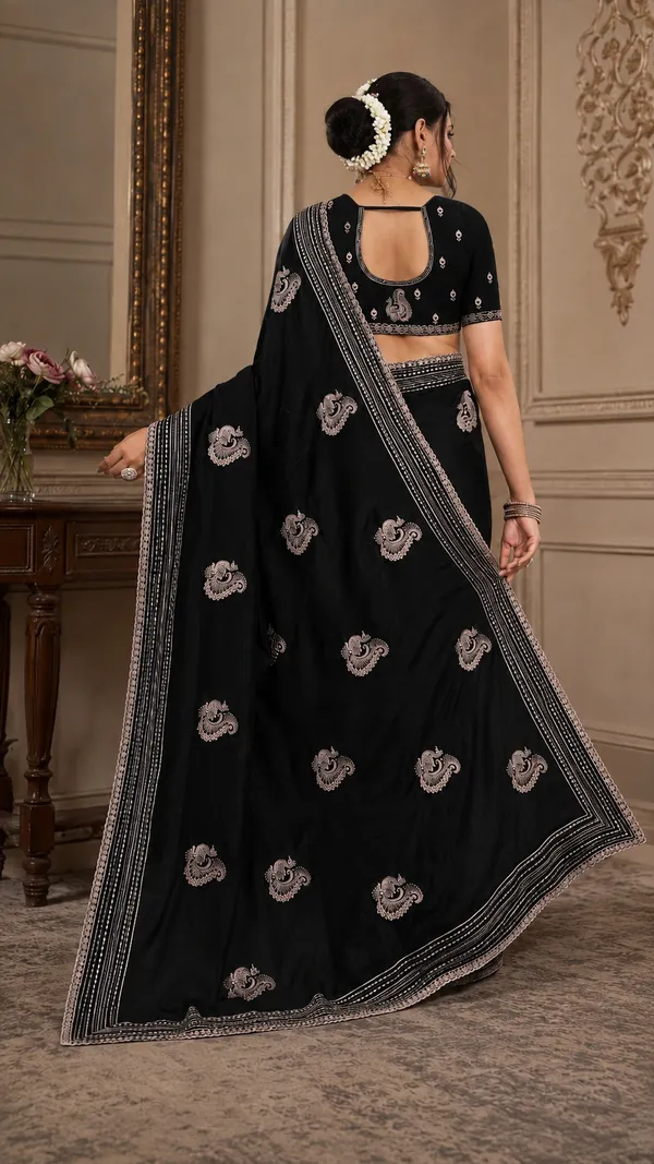 Black_Embroidered_Saree_for_Women