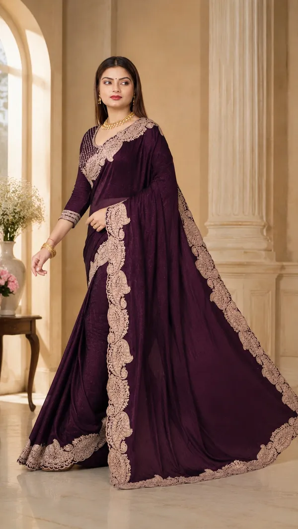 Purple_Embroidered_Ethnic_Saree_for_Women